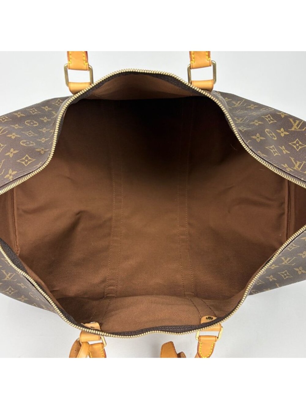 Louis Vuitton Keepall 60 Boston Bag Monogram Brown - Picture 6 of 6